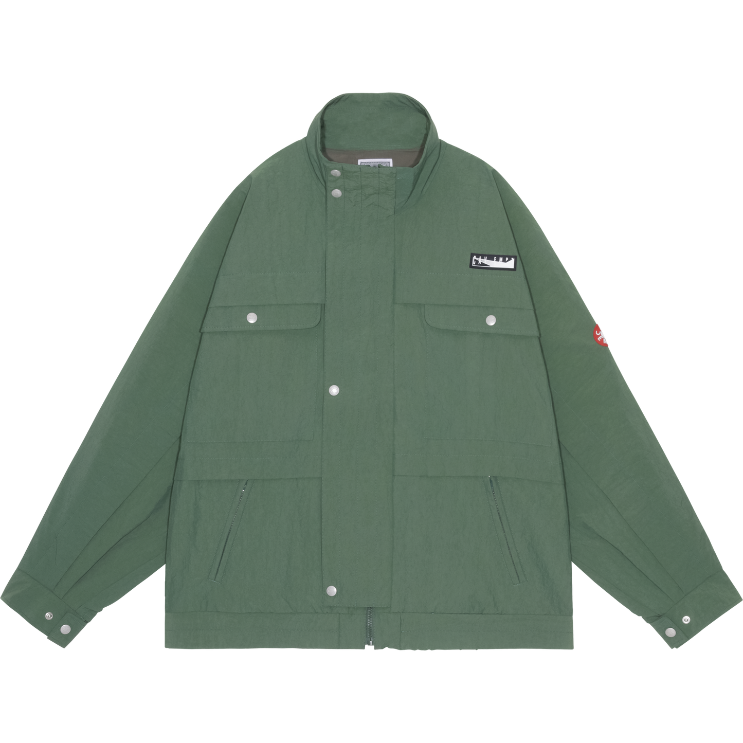 NYLON FLAP SLEEVE JACKET