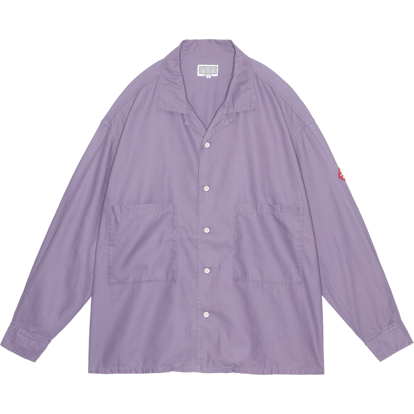 COTTON TWILL OPEN SHIRT