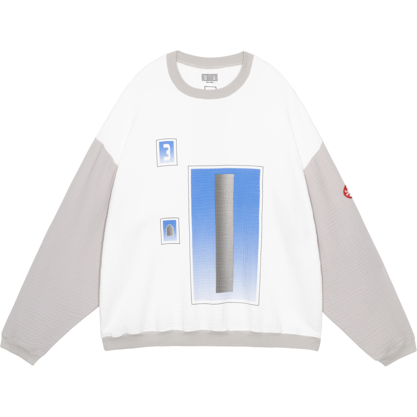 AS Cylinder GAUZE CREW NECK