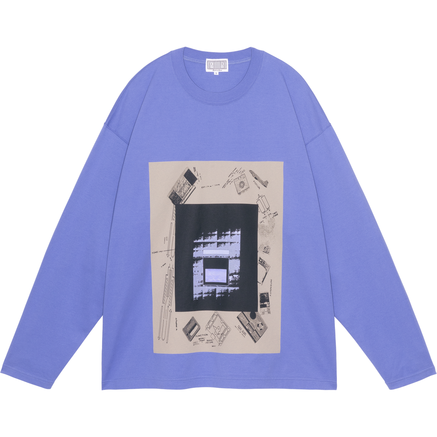 AS Purple sky LONG SLEEVE T