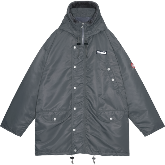 SYNTH FUR HOOD ZIP COAT