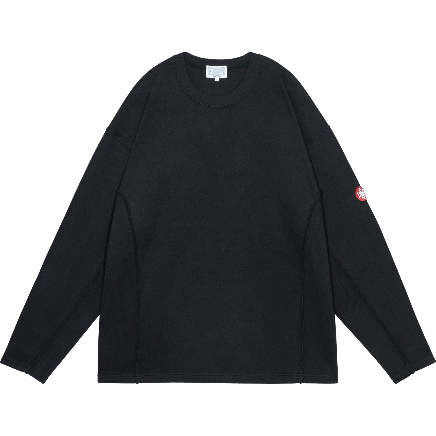 SIDE SEAM DBL KNIT LONG SLEEVE