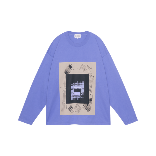 AS Purple sky LONG SLEEVE T