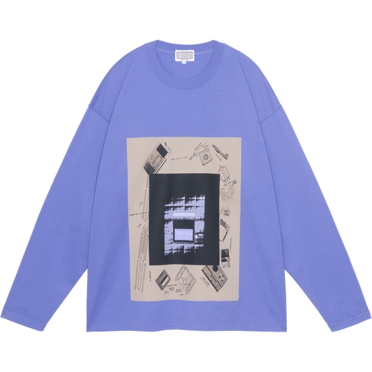 AS Purple sky LONG SLEEVE T