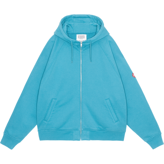 SOLID BIG HEAVY ZIP HOODY