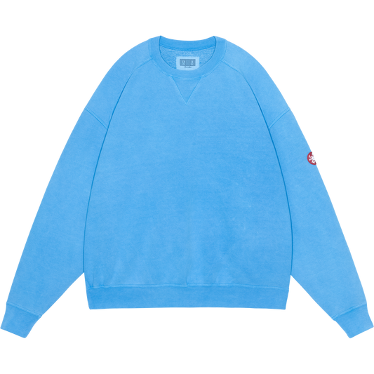 OVERDYE PANEL SHOULDER CREW NECK