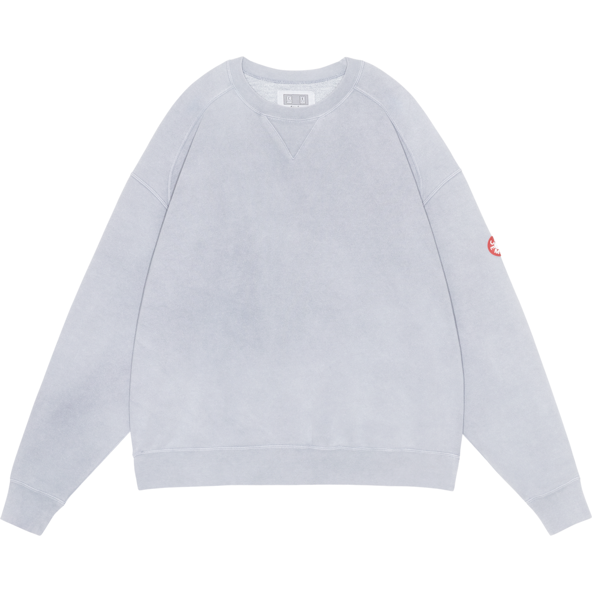 OVERDYE PANEL SHOULDER CREW NECK