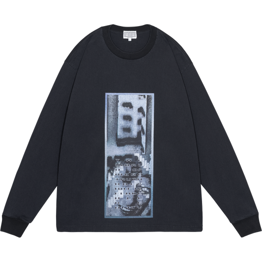 WASHED AS Mere Reality LONG SLEEVE T